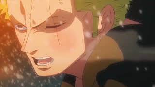 Zoro edit | cuts sea storm into half 🥶