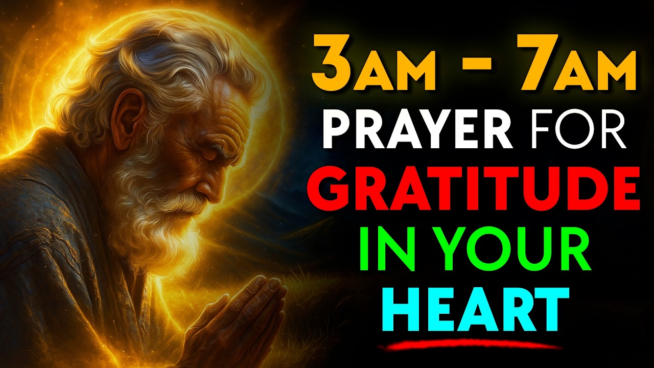 Молитесь с 3:00 до 7:00 утра с глубокой благодарностью и хвалой за Божественную заботу.
