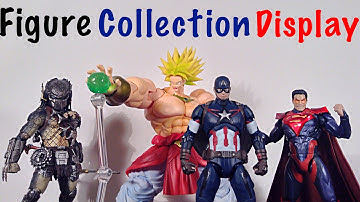 My Action Figure Display Collection Update video #4 Toy Collection
