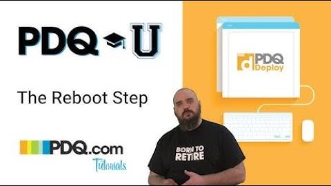The Reboot Step in PDQ Deploy