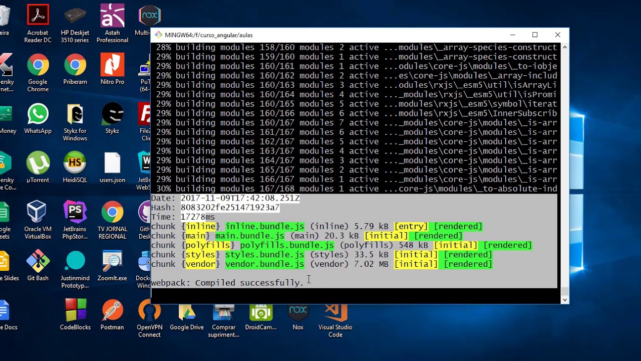 Aula 2 - Criando um Projeto em Angular - YouTube