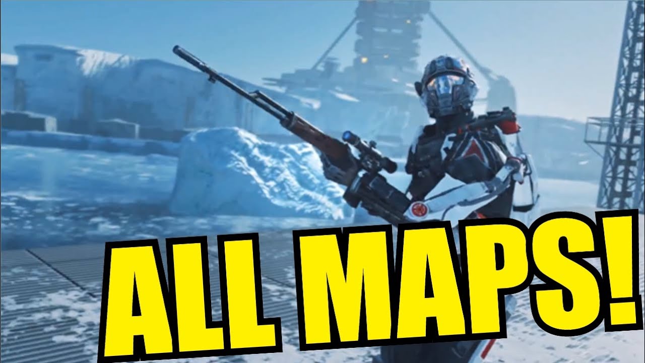 CoD Advanced Warfare Reckoning DLC "FRACTURE, OVERLOAD, QUARANTINE, SWARM" Map Gameplay