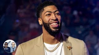 Pelicans winning NBA draft lottery paves the way for Anthony Davis to the Lakers | Jalen \& Jacoby