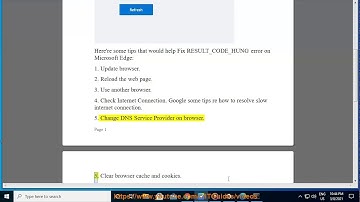 Fix RESULT_CODE_HUNG error on Microsoft Edge (2023 Updated)