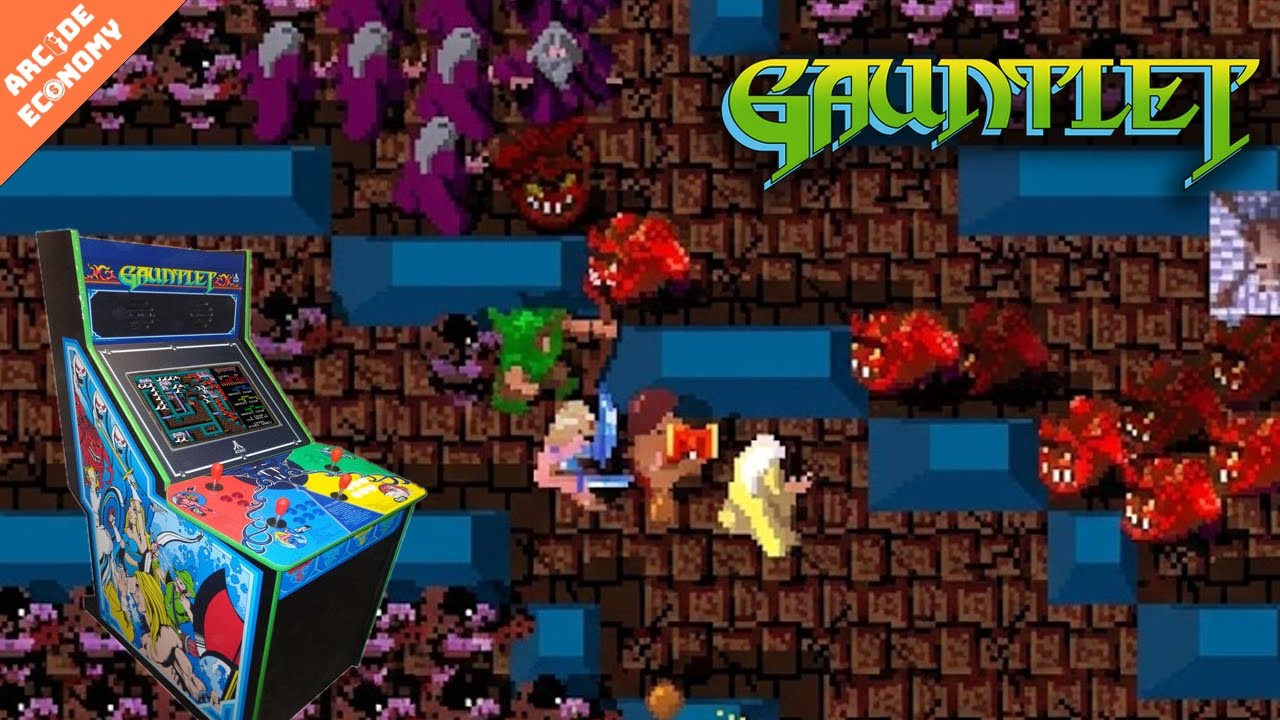 コパンシュシュ クレッタ【アースグレイ】 Gauntlet (1985) Arcade Economy (Ad-Free) - YouTube