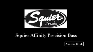 Обложка Squier By Fender Affinity Precision Bass DEMO Скачать Squier By Fender Affinity Precision Bass DEMO