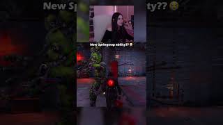 New Springtrap ability??😭 #dbd #dbdshorts #deadbydaylight