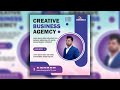 CorelDraw x7 tutorial - Trend Social Media Post Banner Design Tutorial in Hindi urdu | #Azam_Farooqi