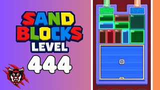 Sand Blocks Drop Puzzle Level 444 Game Walkthrough