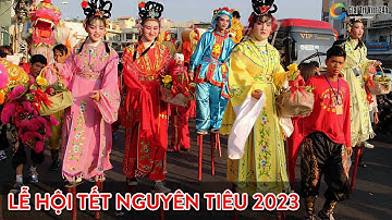 Bát Tiên đi cà kheo, thầy trò Đường Tăng xuất hiện "bùng nổ" Lễ hội Tết Nguyên Tiêu 2023 phố Chợ Lớn