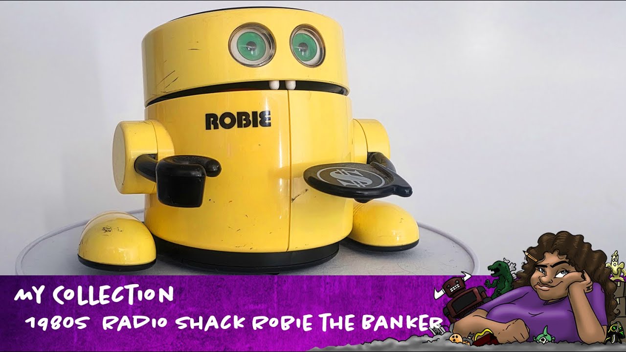 Robbyさん専用 1980s Robie the Banker - Radio Shack - YouTube
