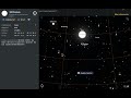 Viendo estrellas galaxias planetas y lunas