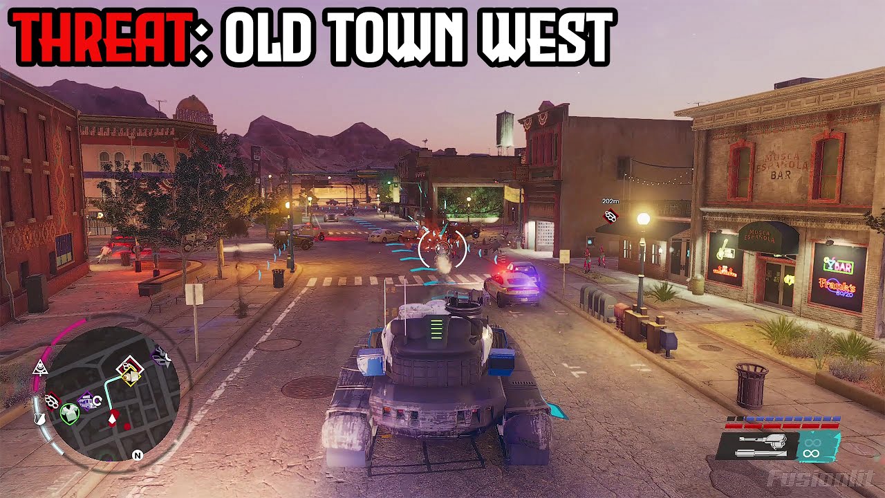 5/5 Threat Old Town West - Saints Row (2022) Gameplay (Pc FHD)