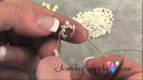 How to Create a Cellini Spiral Stitch