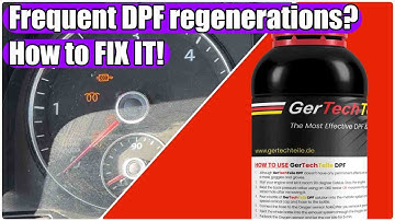 Frequent DPF regenerations on VW, Skoda, Audi, Seat 2.0 TDI? Fix it with Gertechteile DPF cleaner!