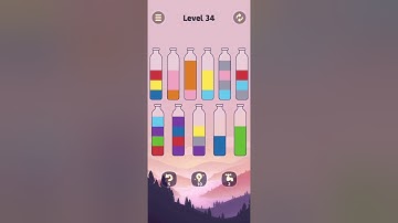 SortPuz 3D Level 34 Walkthrough Solution iOS/Android