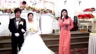 Em yêu anh như câu hò vĩ dặm - Cô giáo hát đám cưới thật Vi Diệu