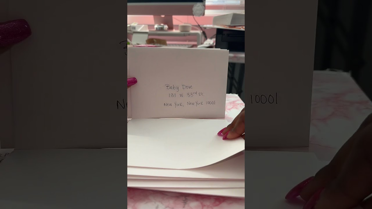 Sending Baby Brands My Baby Shower Invites! I can’t wait to what kind of goodies they send back 🛍️