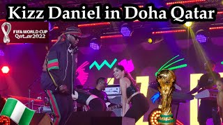 Nigeria's Kizz Daniel Shutdown Fifa Fan Festival in Doha Qatar. Full Performance #Too