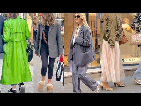 видео: SPRING 2024 LOOKS 🌸☘️MILAN STREET STYLE 🇮🇹 WARDROBE TIPS #britishvogue #voguegermany