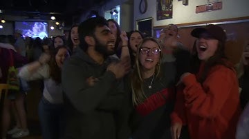Virginia Tech students cheer women’s basketball team on to Final Four