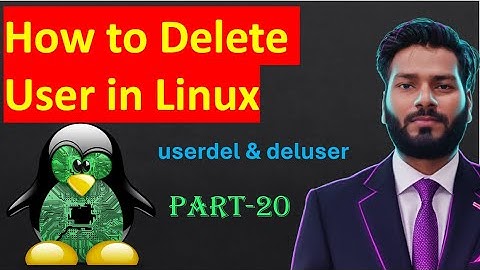 Delete User in Linux | deluser & userdel Command Explained (2025) #hindi 