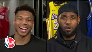 2020 NBA All-Star Game Reserves Draft: Giannis and LeBron go head-to-head | NBA on ESPN