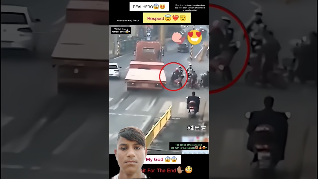 Masha ALLAH! Greatest save, Instant karma, Tiktok, Real Hero, right time right moment 