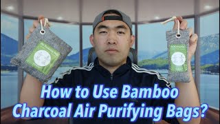 How to Use Vitscan Bamboo Charcoal Air Purifying Bags?