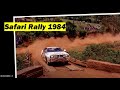 Safari rally 1984