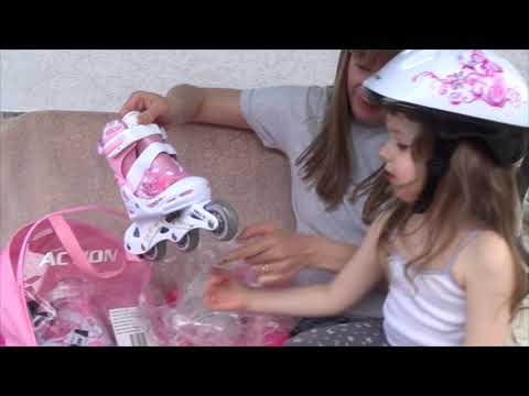 Роликові ковзани Action Pinky (компл)/Pink (30-33)