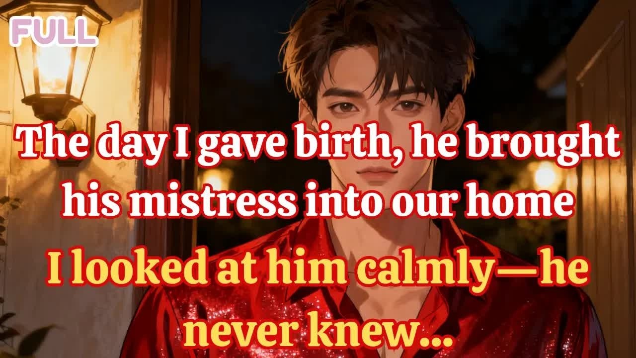The day I gave birth, he brought his mistress into our home  I looked at him calmly—he never knew