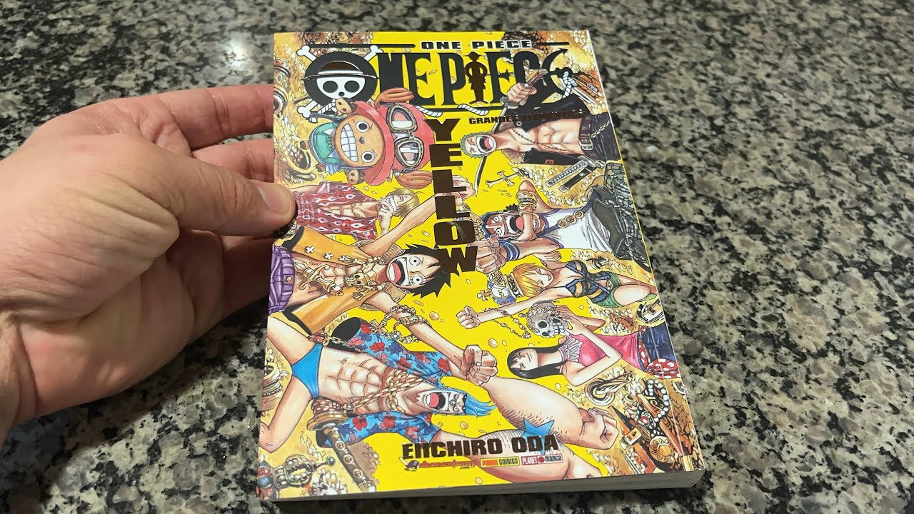 UNBOXING MANGA ONE PIECE YELLOW GREAT ELEMENTS - YouTube