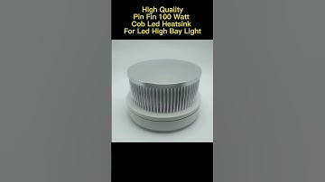 Pin Fin COB LED heatsink #heatsink #radiator #ledheatsink