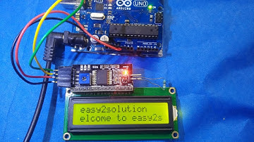 Arduino projects | scrolling text | I2C lcd