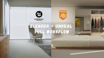 The Blender to Unreal Engine 5 Workflow Tutorial | ArchViz