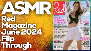 Gentle Whispering ASMR Page Flip: Exploring the June 2024 Red Magazine , StevenAntonyASMR