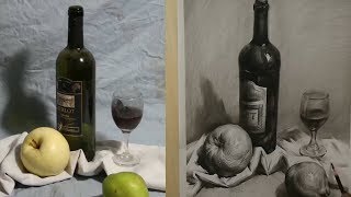 Still life drawing | time-lapse