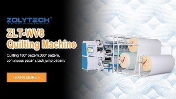 High Speed Computerized Chain Stitch Multi-needle Quilting Machine #mattress #zolytech #factory