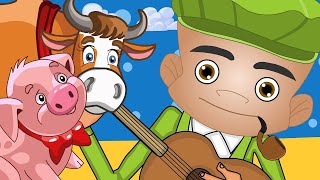 Old MacDonald Had A Farm • Kids Nursery Ryhymes • Cartoons for Kids