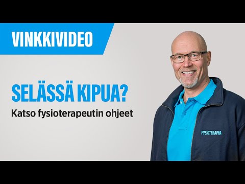 Video: Syitä kipeään alaselän kipuun naisilla