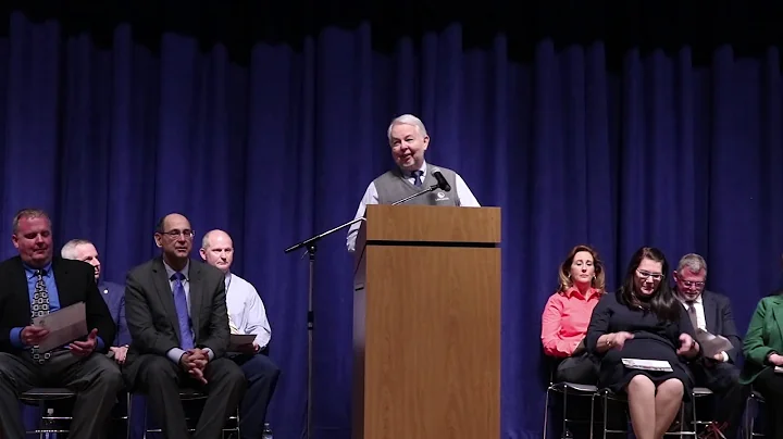 Mayor David Scheffler at Thomas Ewing Dedication