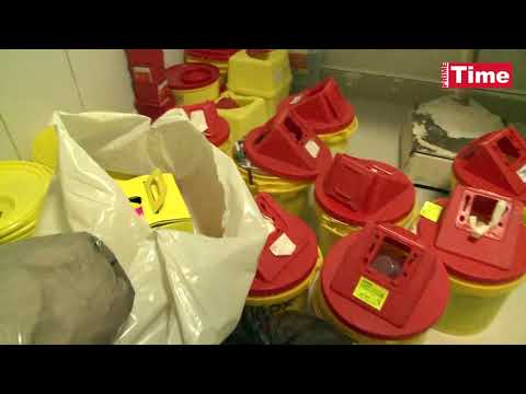 საგანგაშო მდგომარეობა - ღია ცის ქვეშ დაყრილი სამედიცინო ნარჩენები