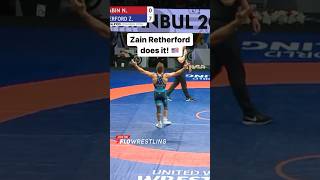 Zain Retherford is going to the Olympics! He dominates Skriabin 7-0 to qualify 65kg for Team USA