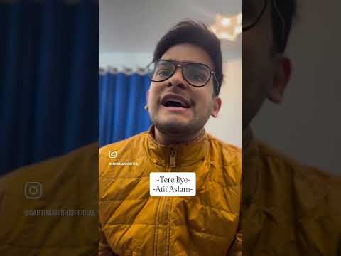 Tere Liye - Atif Aslam (Karaoke Cover) #Shorts #AtifAslam #Singing #shortsindia