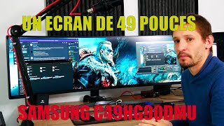 49 Écran gaming incurvé ultra large LC49HG90DMRXEN