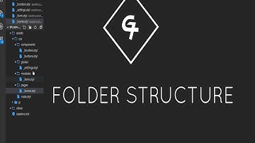 Splash Page Web Development Part 1 - Folder Structure