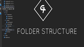 Splash Page Web Development Part 1 - Folder Structure