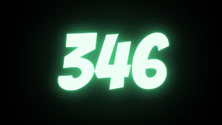 [3:46] 346 Seconds Countdown with Every Second Beeps | 346s Time Alarm Loud Noise When Ends 1080p