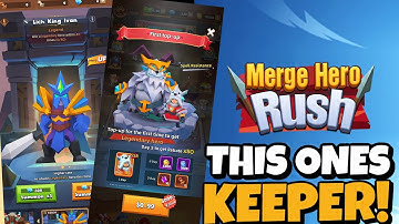MERGE HERO RUSH IS AMAZING 🤩